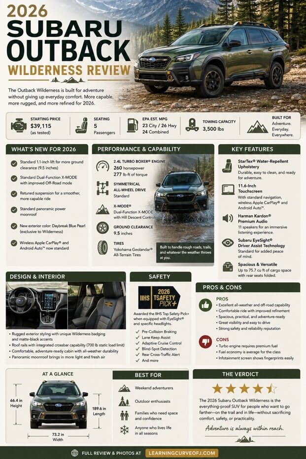 2026 Subaru Outback Wilderness Review